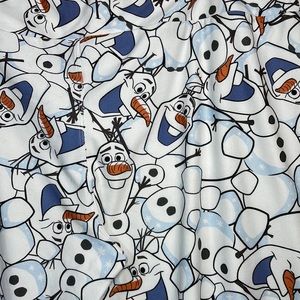 Disney Parks Frozen Olaf Leggings Size 1X Very Soft and Comfy